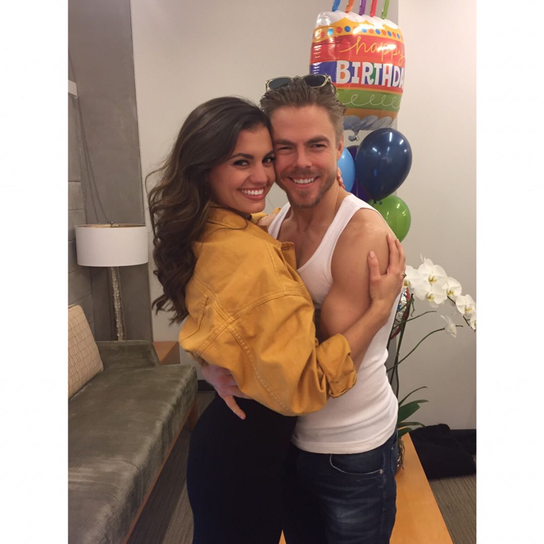 Big Brother Global: Derek Hough celebrates his 32nd birthday with girlfriend Hayley Erbert1080 x 1080