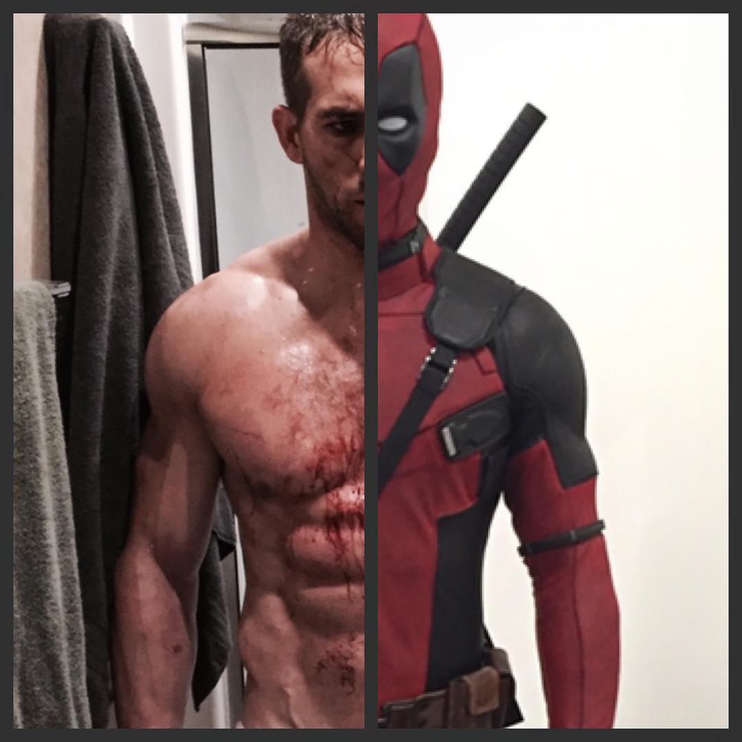 Ryan Reynolds shows off abs under 'Deadpool' movie suit Reality TV World