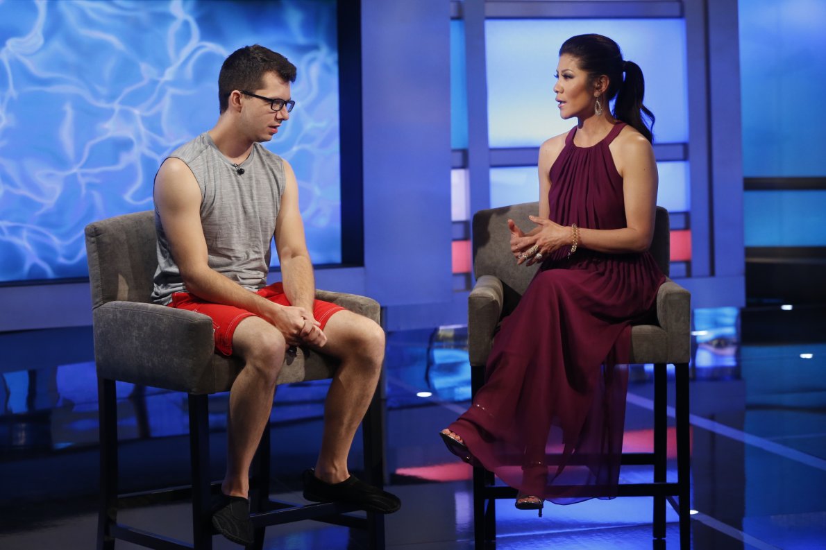 Cameron Heard and Julie Chen