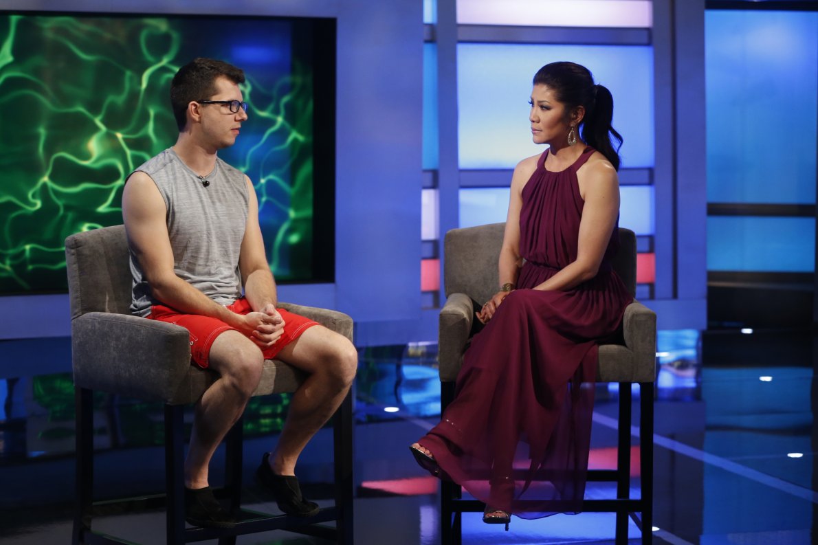 Cameron Heard and Julie Chen