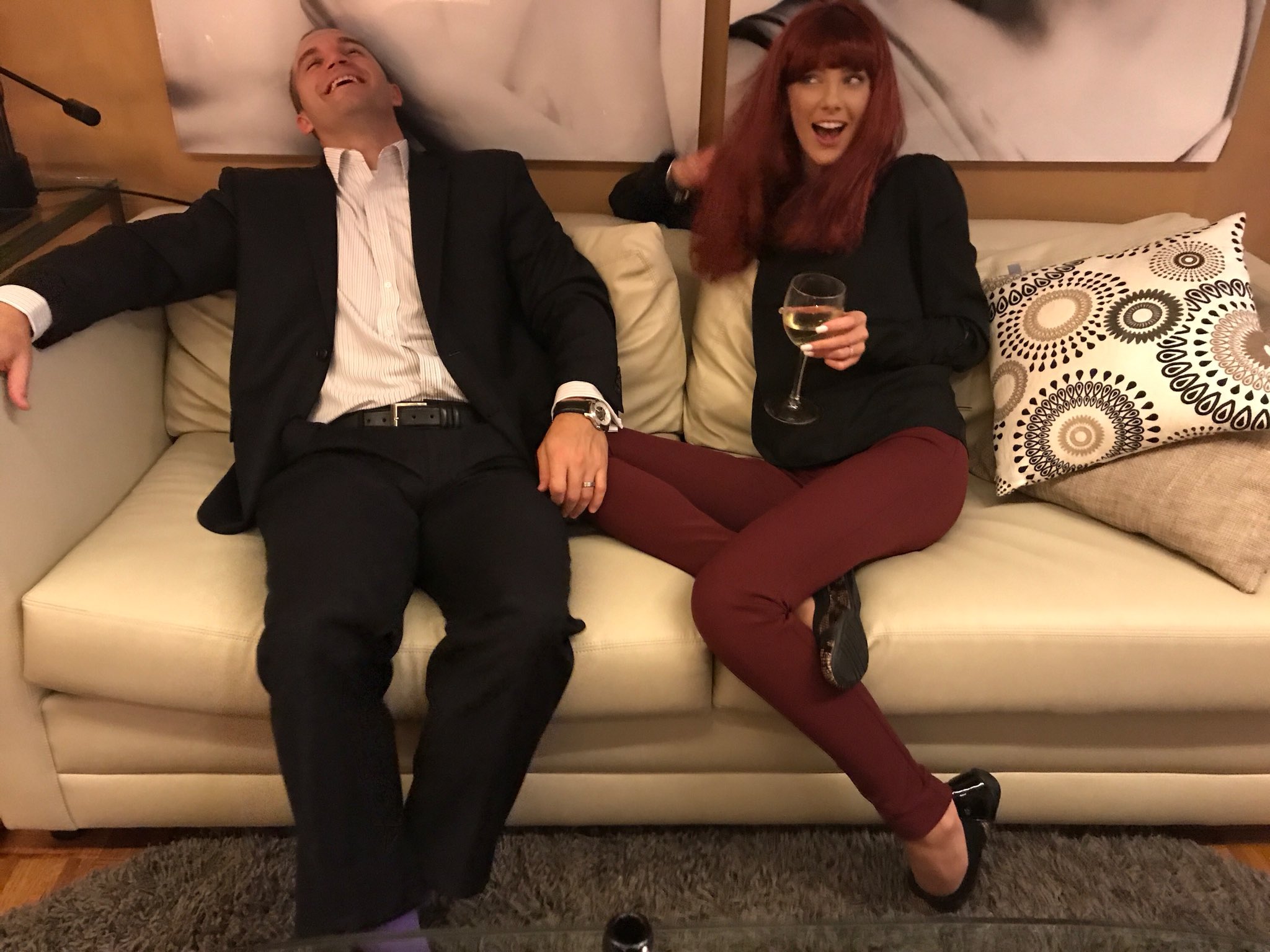 Molly Duff and Jonathan Francetic