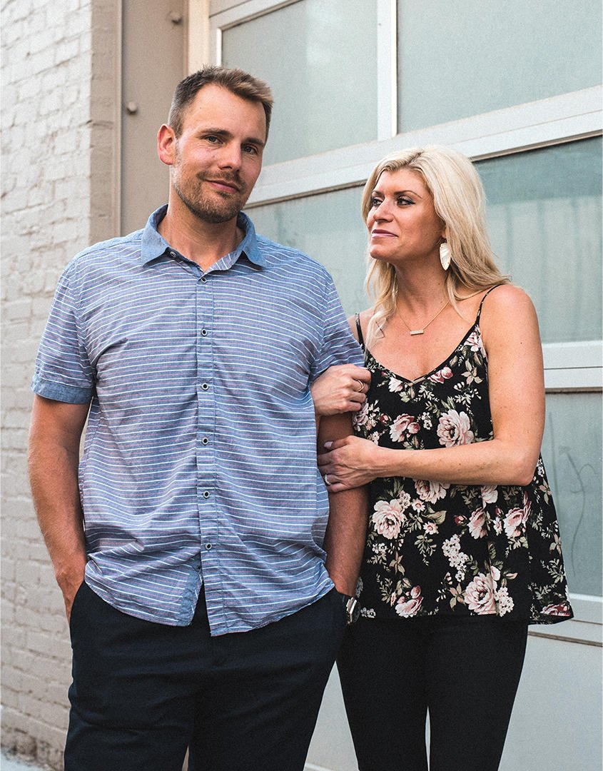 Amber Martorana and Dave Flaherty