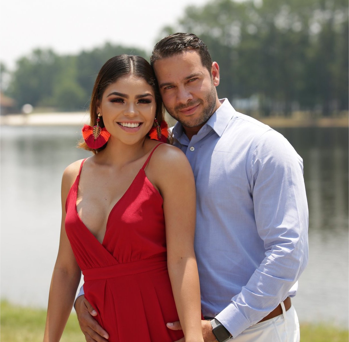Jonathan Rivera and Fernanda Flores