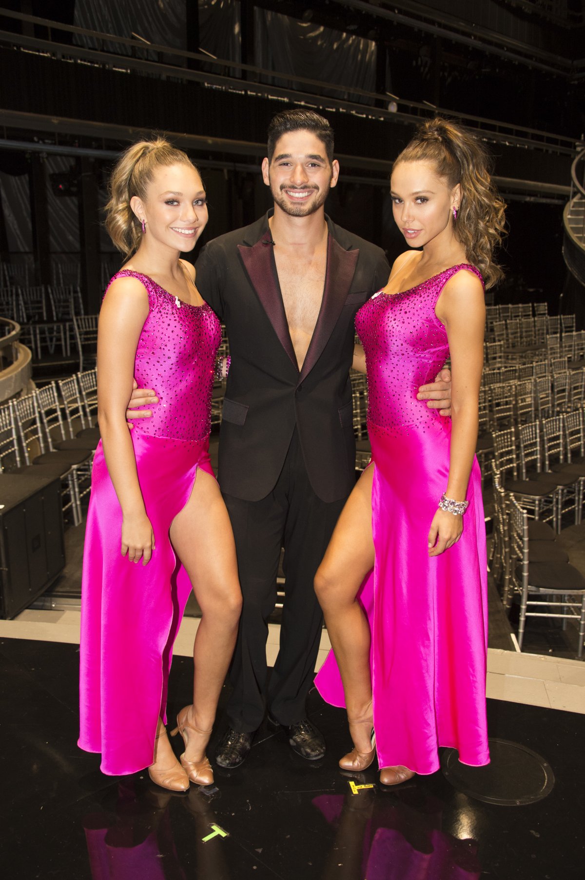 Alexis Ren and Alan Bersten