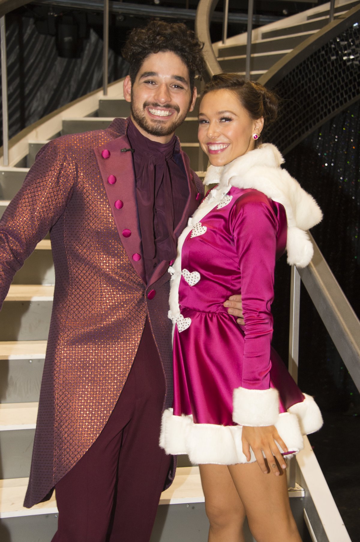 Alexis Ren and Alan Bersten