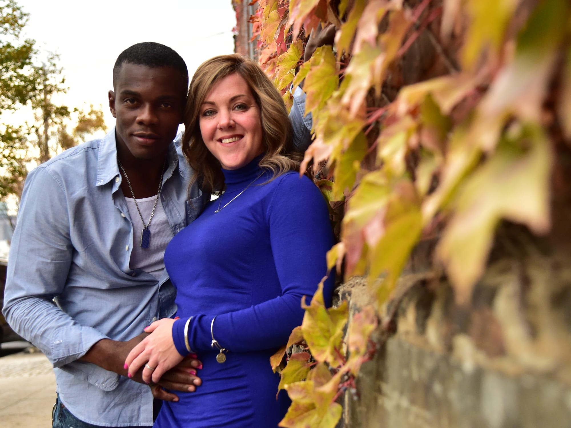 Devar Walters and Melanie Bowers