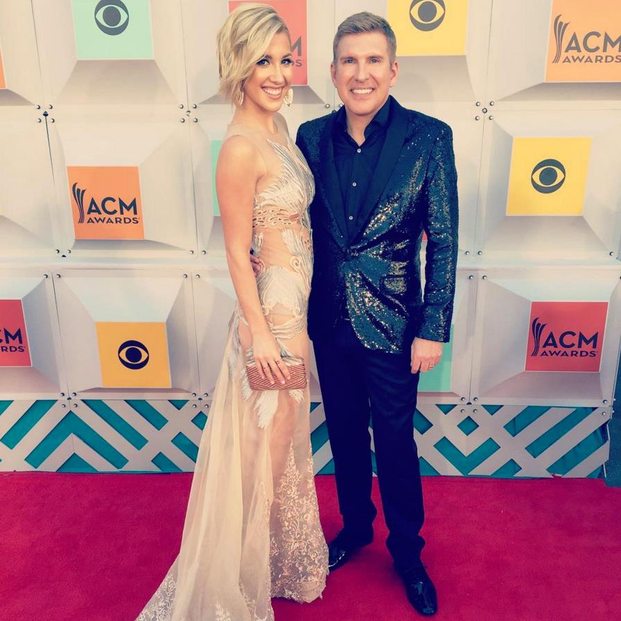 Savannah Chrisley and Todd Chrisley