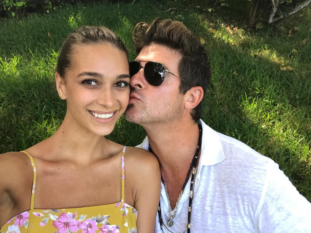 Robin Thicke and April Love Geary expecting first child - Reality TV World